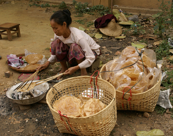 Street Vendor, Burma