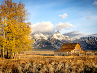 Mormon Row at Sunrise