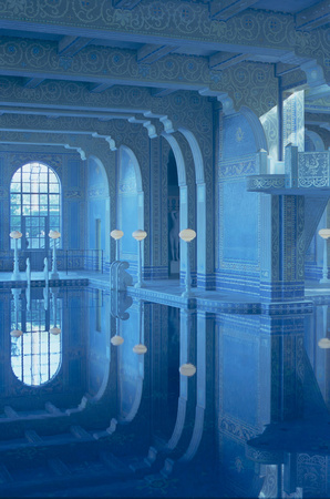 Mike Van Zandt - “Blue Pool San Simeon”
