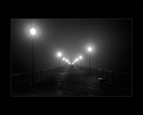 Pier Into The Fog (Night)